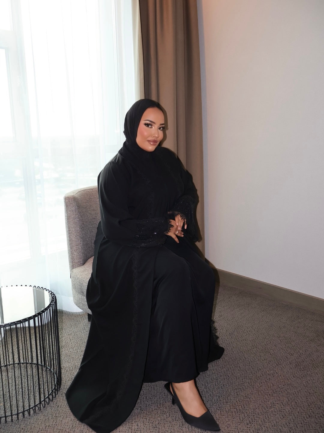 Lace Abaya