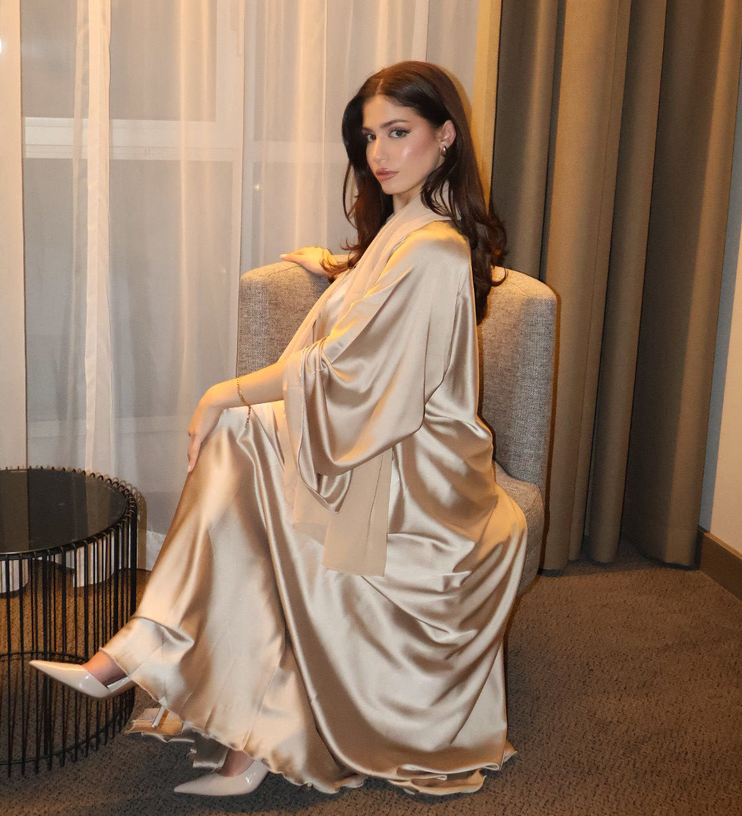 Satin Abaya